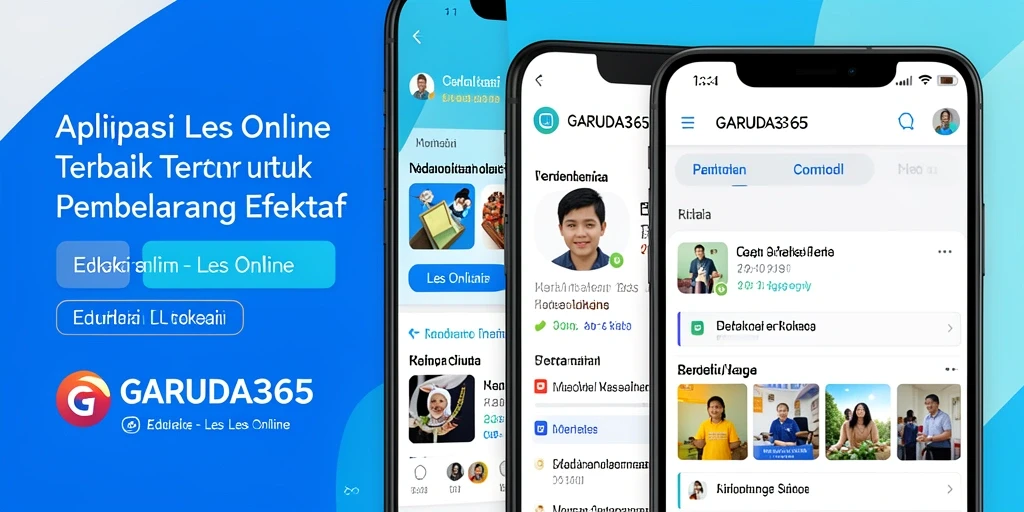 Tampilan antarmuka GARUDA365 yang interaktif dan mudah dipahami.