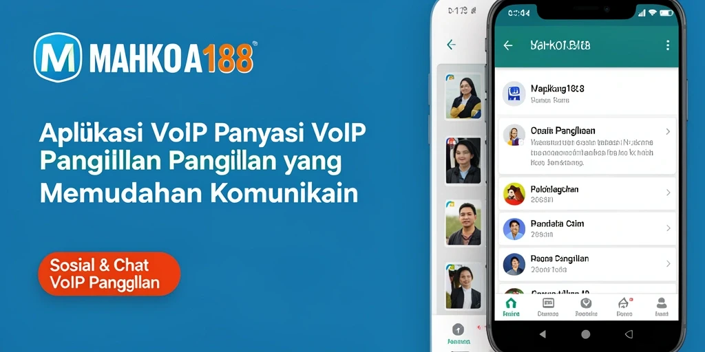 Tampilan antarmuka pengguna MAHKOTA188 dengan fitur VoIP Panggilan yang intuitif.