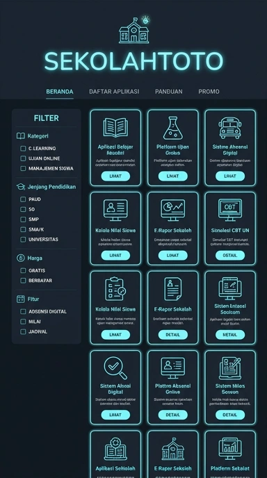 Sekolahtoto - Katalog Aplikasi Populer & Kanal Uji Terbaik